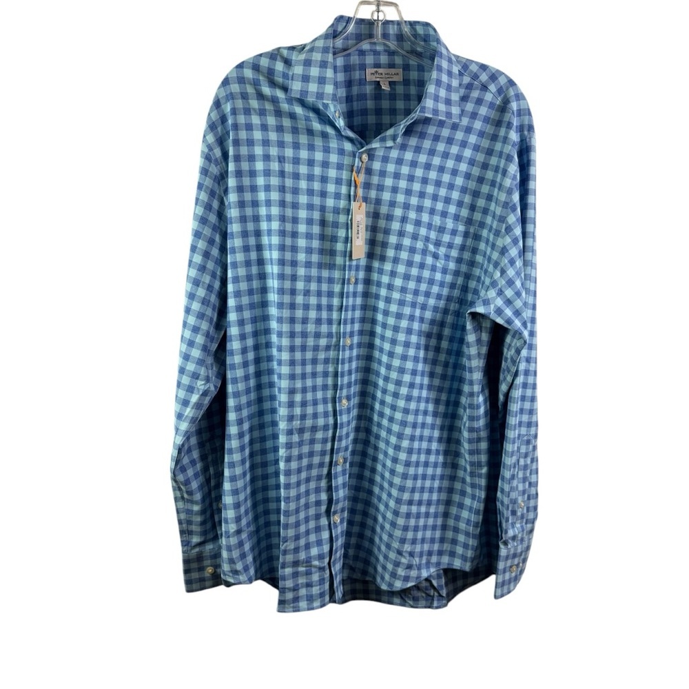 NWT Peter Millar Homer Natural Touch Sport Shirt